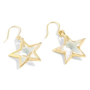 Jcrew Gold Star Earrings